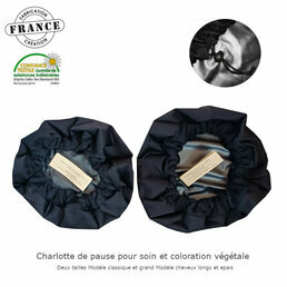 Charlotte lavable douche/soin – Noire – Ebell's Paris
